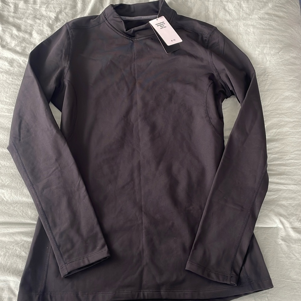 Thermal Running Mock Neck Shirt